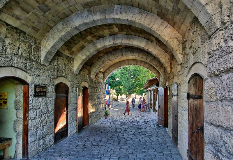 Гёзлёвские ворота в городе Евпатория Интересные места Евпатория - Гёзлёвские ворота